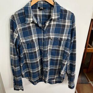 Paige Blue Long Sleeve Shirt Size M